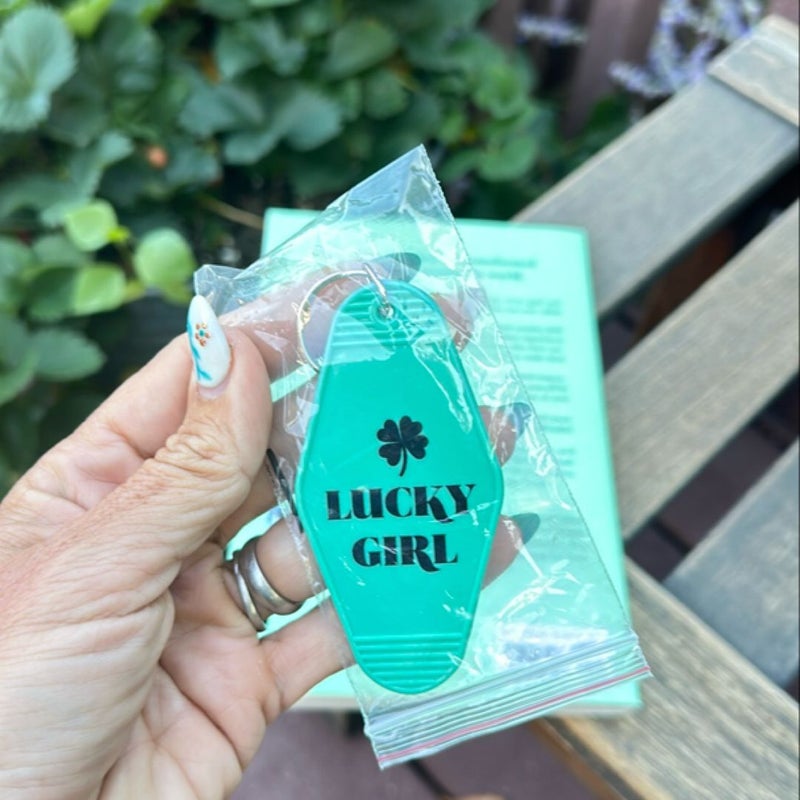 The Lucky Girl Journal + Keychain