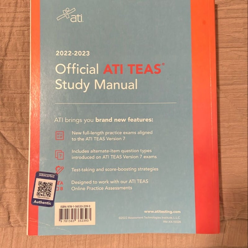 The ATI TEAS Study Manual 2022-2023 Edition