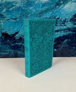 ESV Premium Gift Bible (TruTone, Teal, Floral Design)