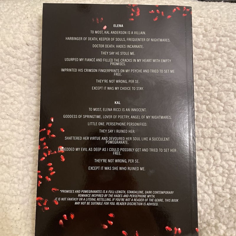 Promises and Pomegranates SIGNED SPECIAL EDITION