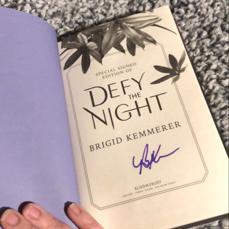 Defy the Night (The Bookish Box- Signed)