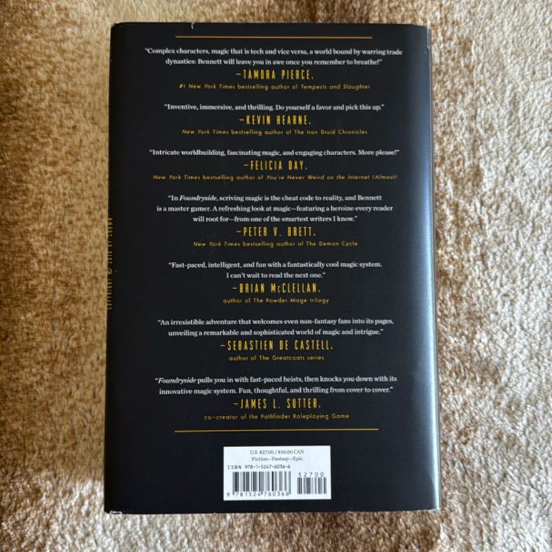 Foundryside *Out Of Print Hardcover*