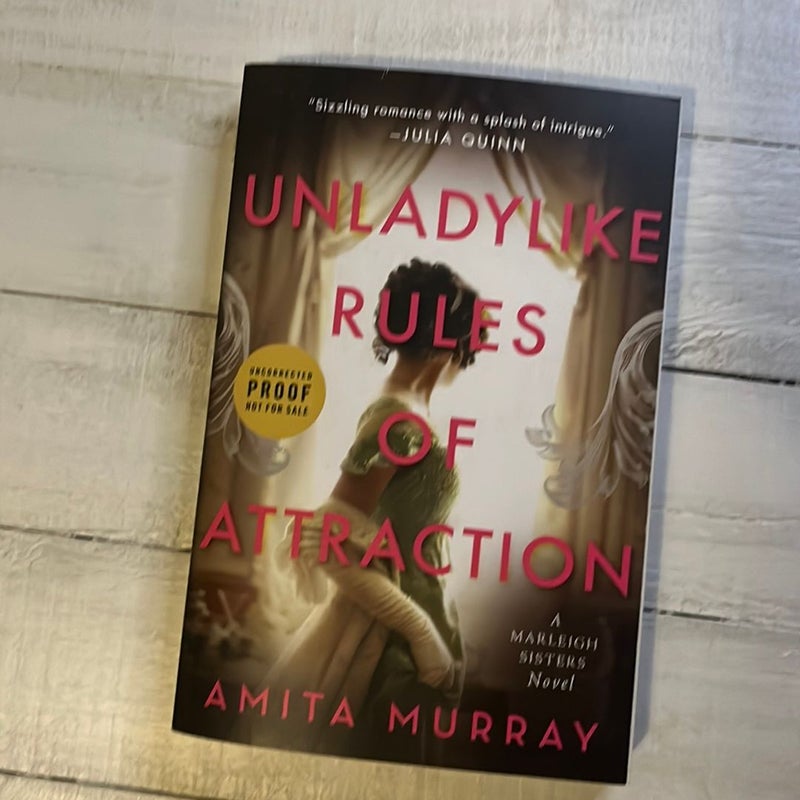 Unladylike Rules of Attraction ARC 