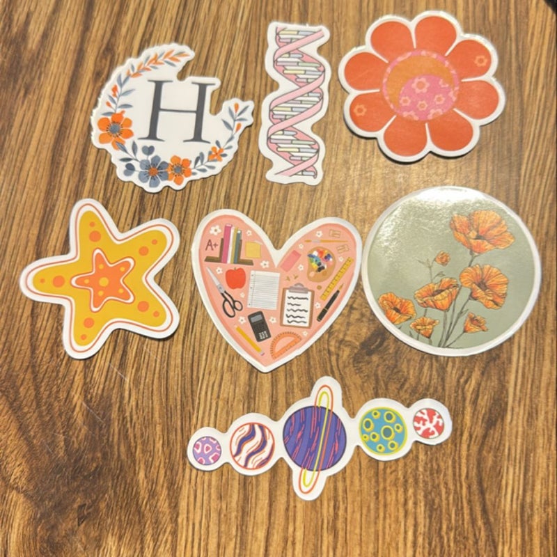 School-ish stickers! 