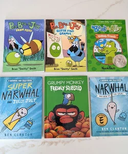 Bundle of Early Reader Graphic Novels (6 Books)
