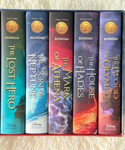 FIRST EDITIONS The Heroes of Olympus Hardcover Boxed Set