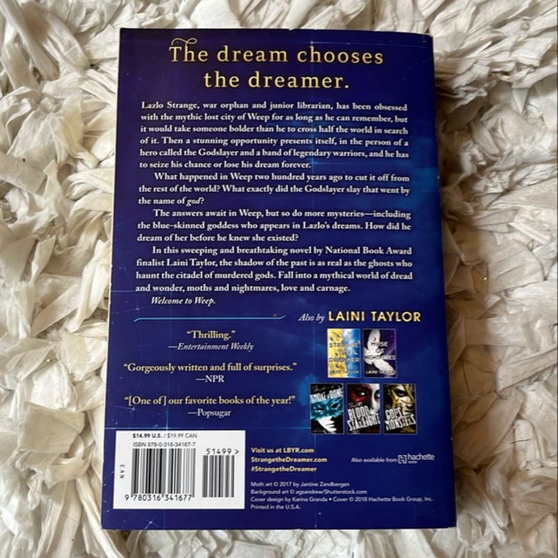 Strange the Dreamer
