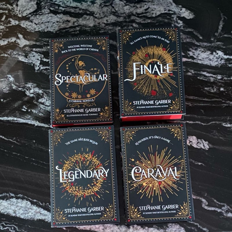 The Return To Caraval complete box set - UK edition