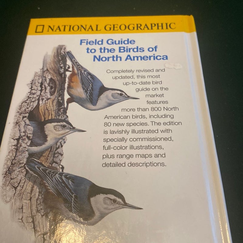 Field Guide to the Birds of North America 