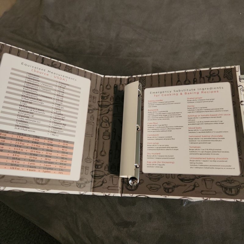 Recipe binder