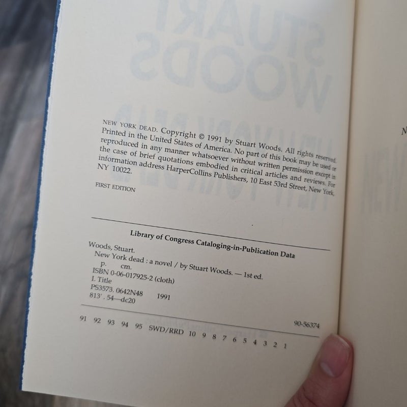 New York Dead *First Edition*