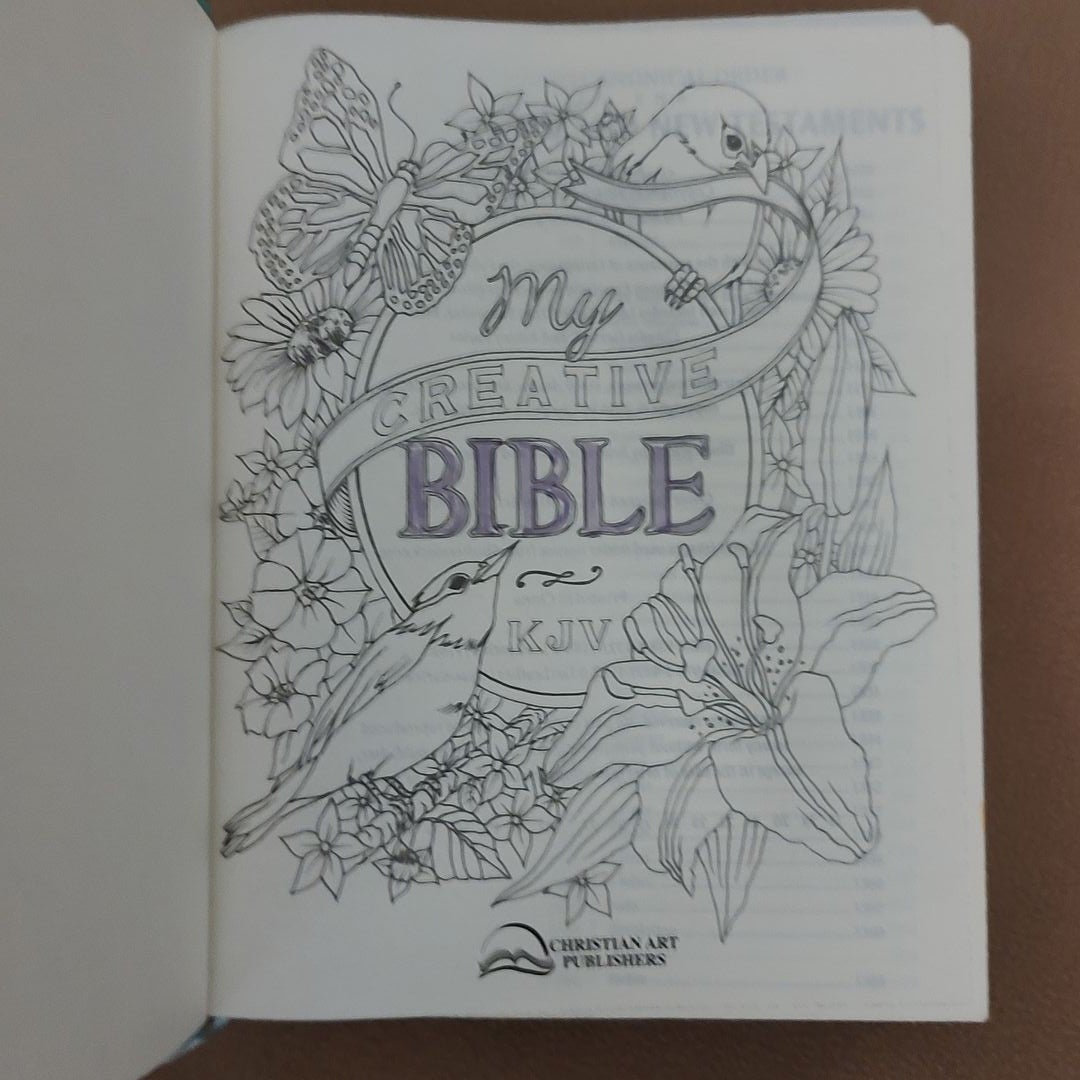 Color The Words Of Christ (A Christian Coloring Book): Christian