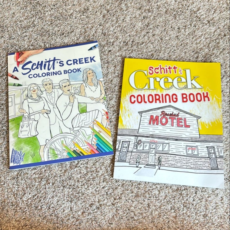 Schitt's Creek Coloring Book