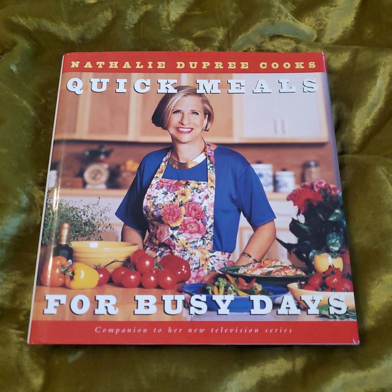 Nathalie Dupree Cooks Quick Meals for Busy Days