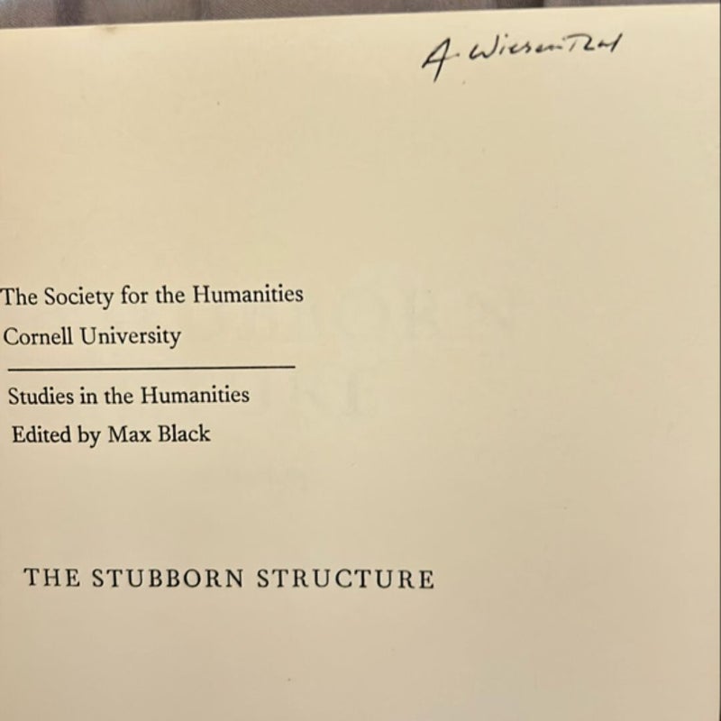 The Stubborn Structure