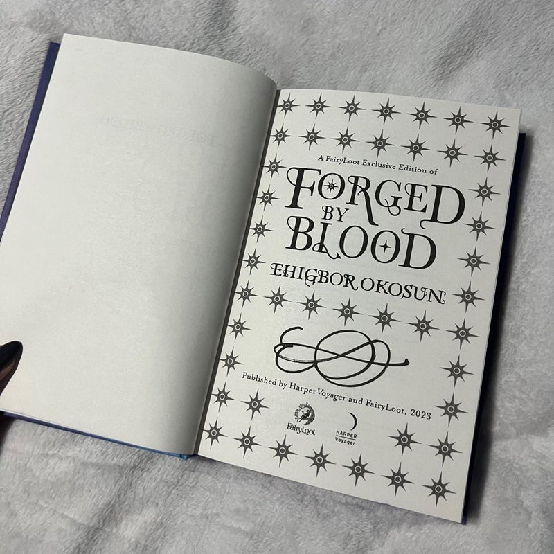 Forged by Blood - Fairyloot Edition