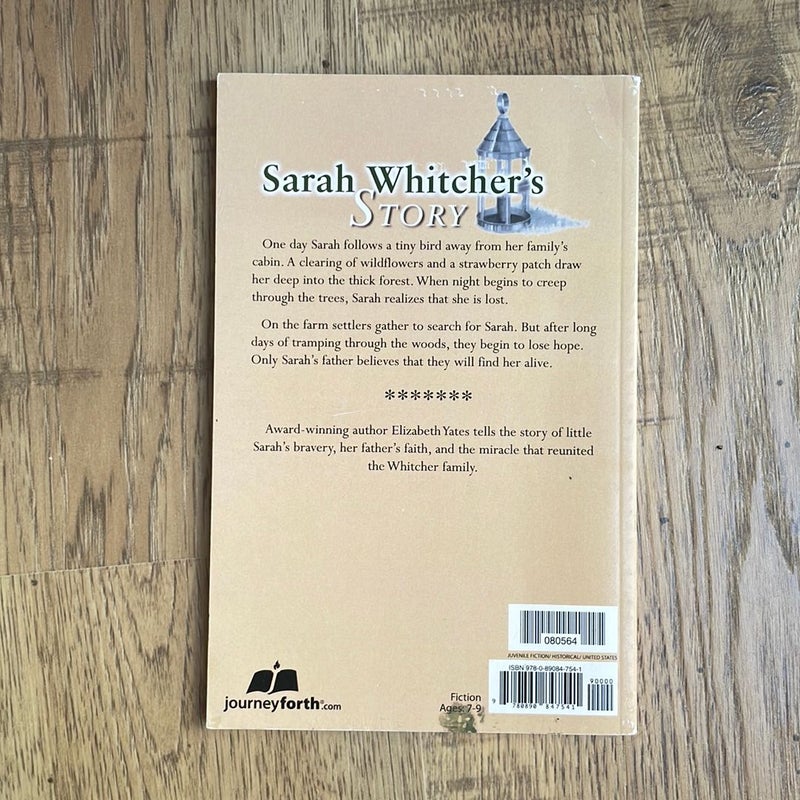 Sarah Whitcher's Story