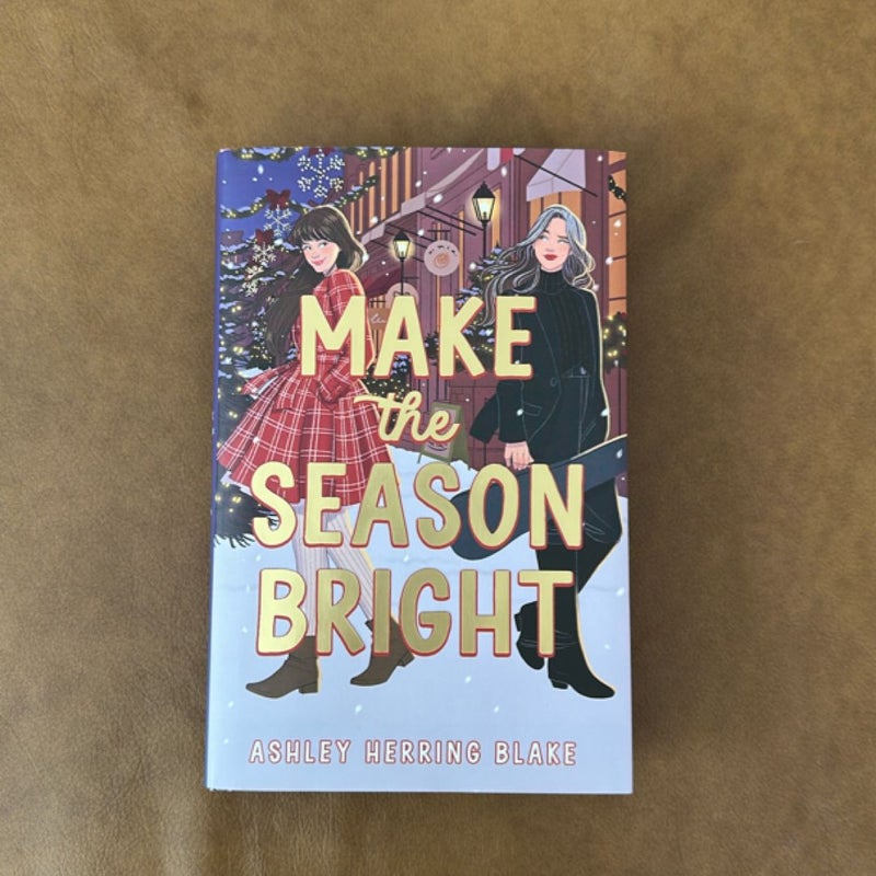Make the Season Bright, Afterlight edition, signed by the author