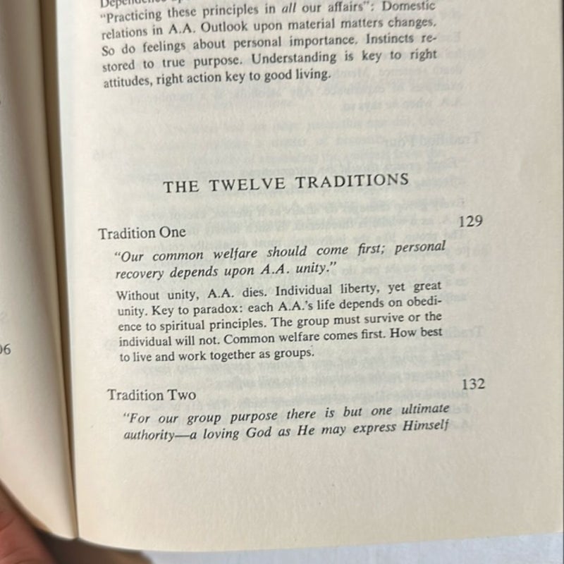 Twelve Steps and Twelve Traditions