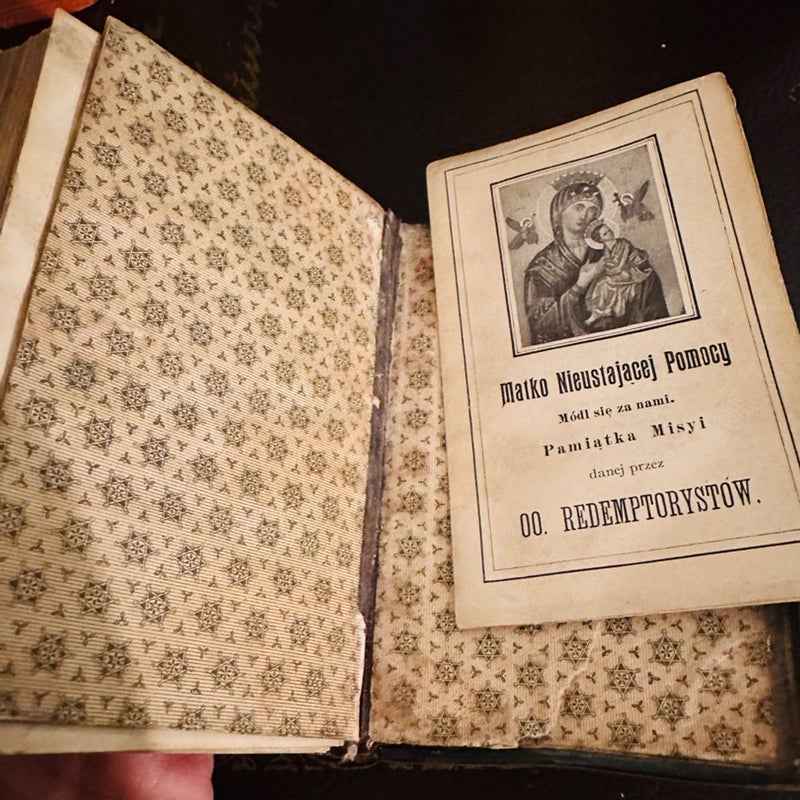 Aniol Stroz Chrzescianina Aatolika 1889 Book ~ULTRA RARE~