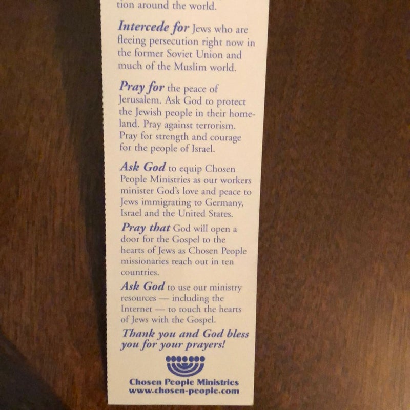 Bookmark Pray For Peace  (Like New)