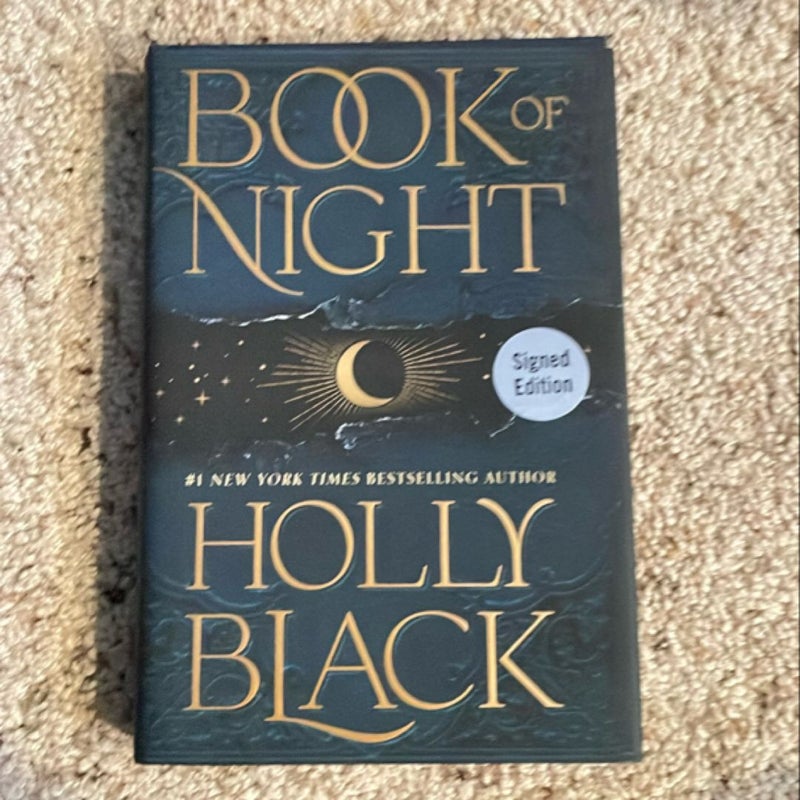 Book of Night SIGNED