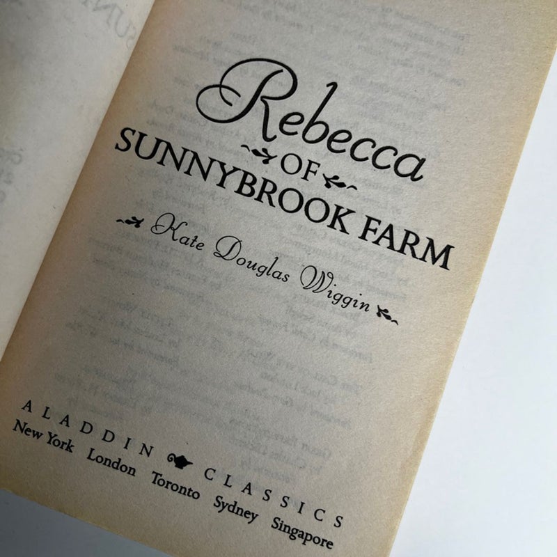 Rebecca of Sunnybrook Farm