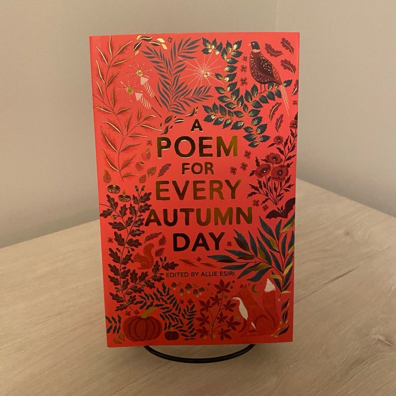 A Poem for Every Autumn Day