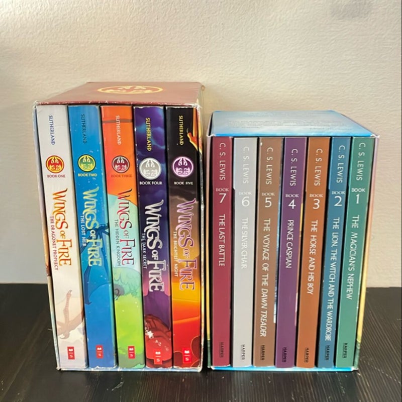 BUNDLE! Wings of Fire & Narnia Series Box Sets - See Description