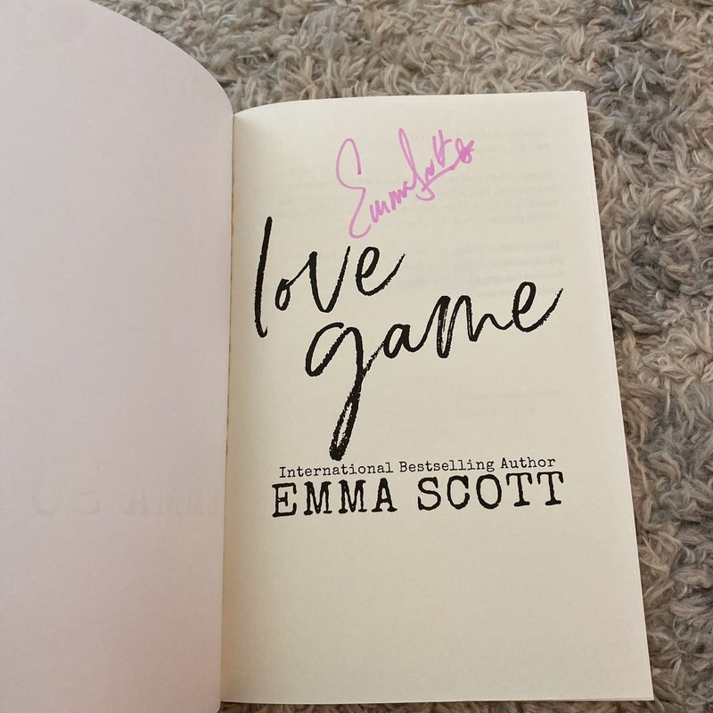 Love Game (Signed)