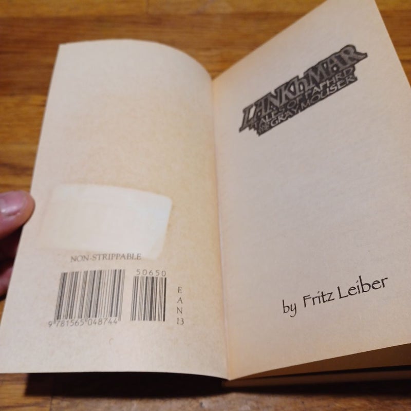Lankhmar: Tales of Fafhrd and the Gray Mouser