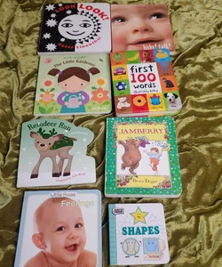 Bundle of 8 Children's Board Books