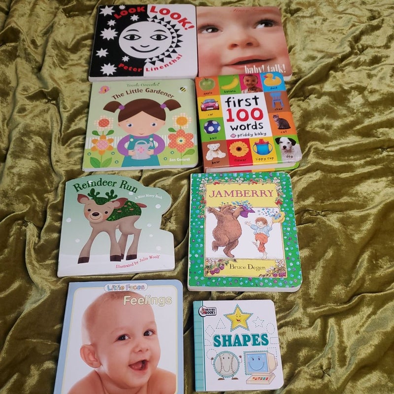 Bundle of 8 Children's Board Books