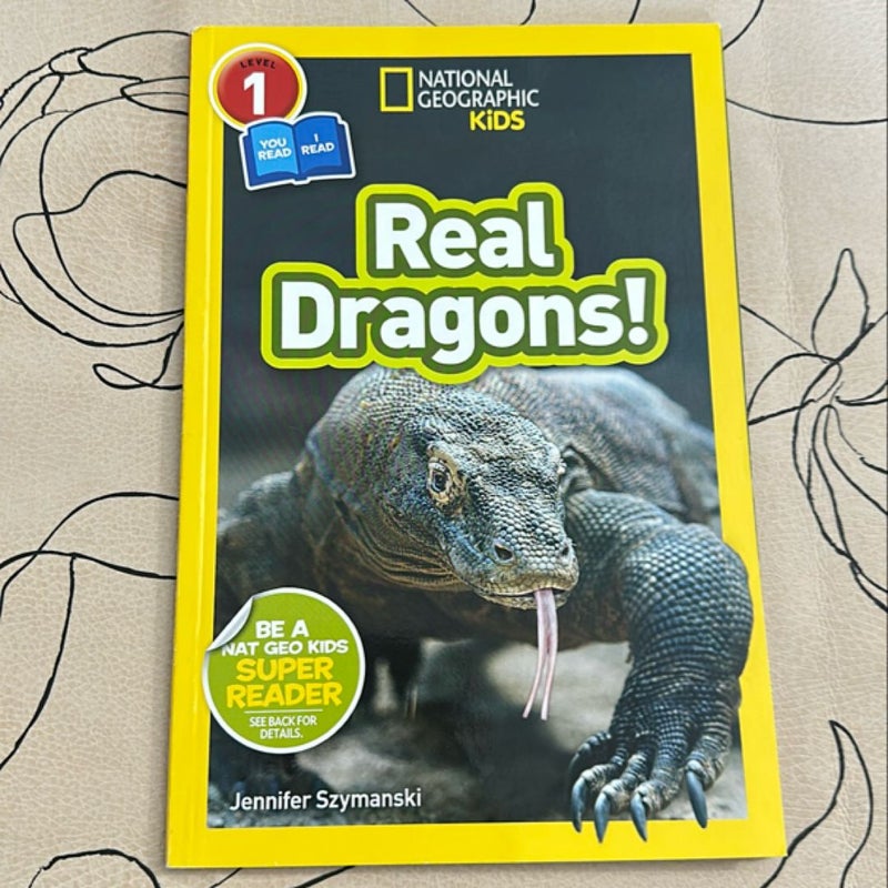 National Geographic Kids Readers: Real Dragons (L1/Co-Reader)