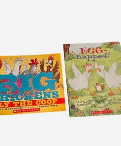 Chickens Fly the Coop, Egg-Napped! Book (Bundle)
