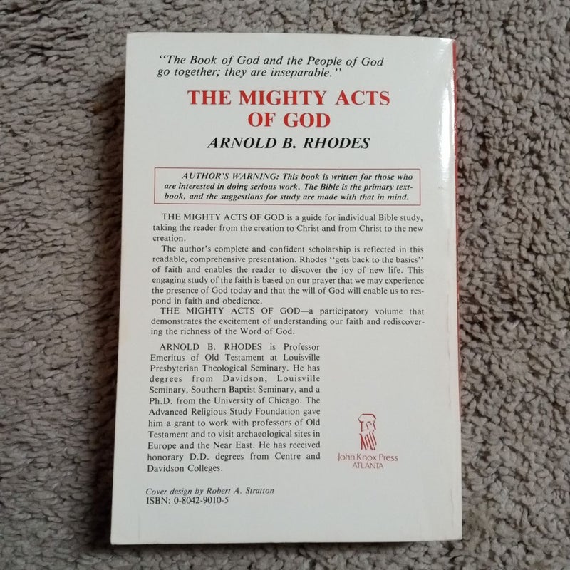 The Mighty Acts Of God
