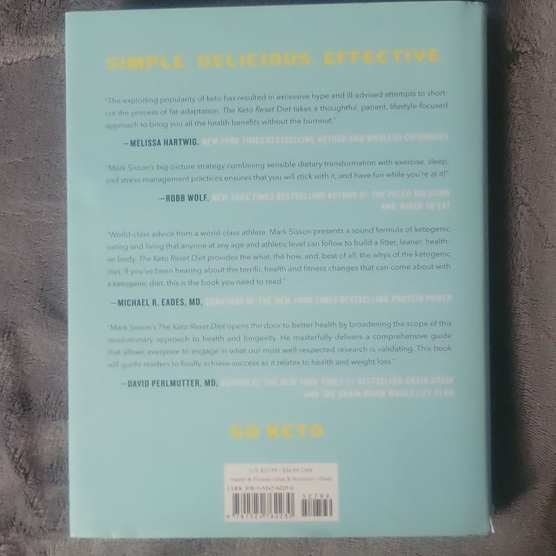 The Keto Reset Diet by Mark Sisson, Hardcover Pangobooks
