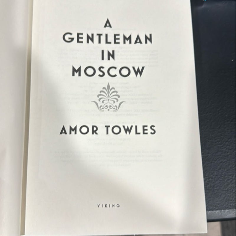 A Gentleman in Moscow