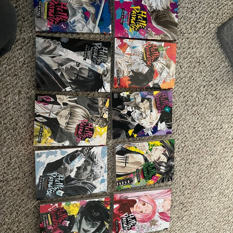 1-10 hells paradise manga