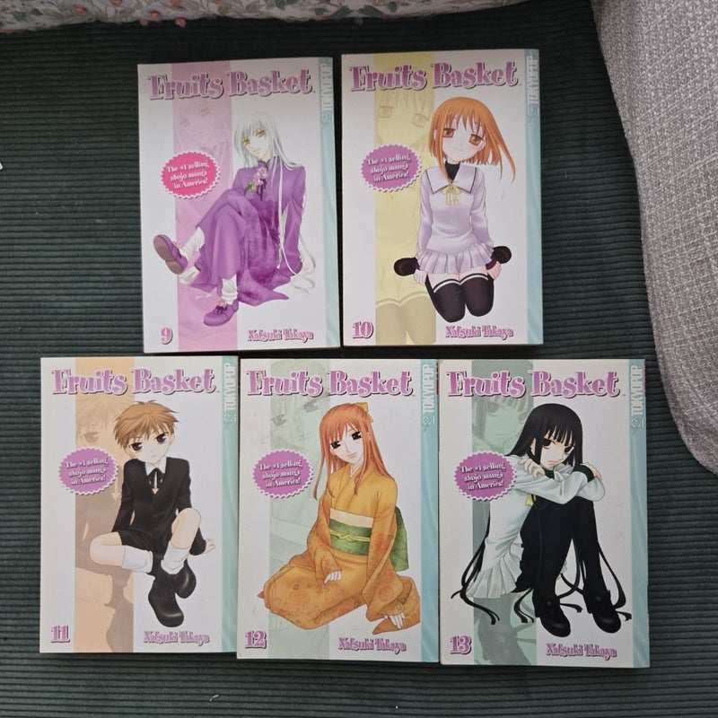 Fruits Basket 9-13 bundle