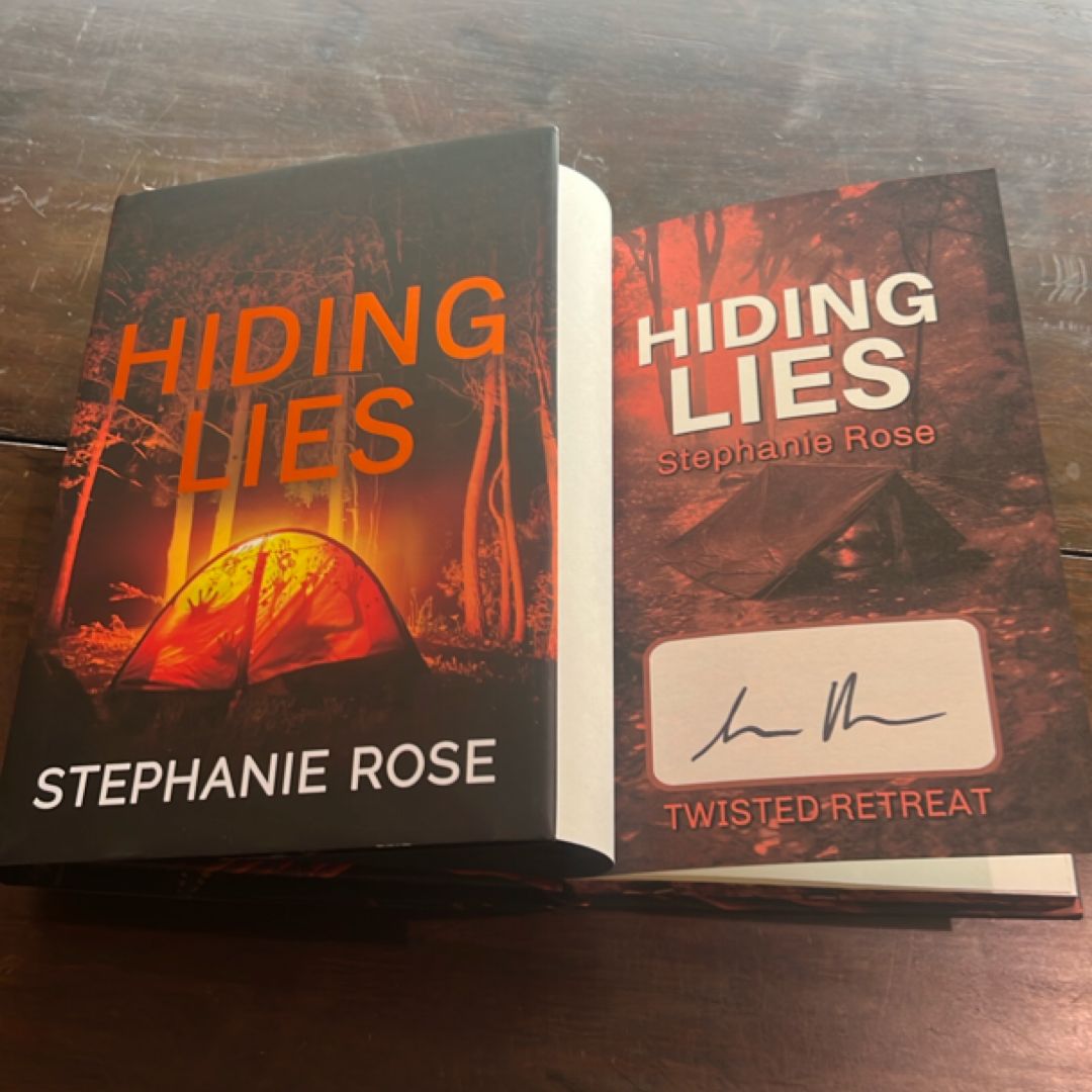 SIGNED Hiding Lies