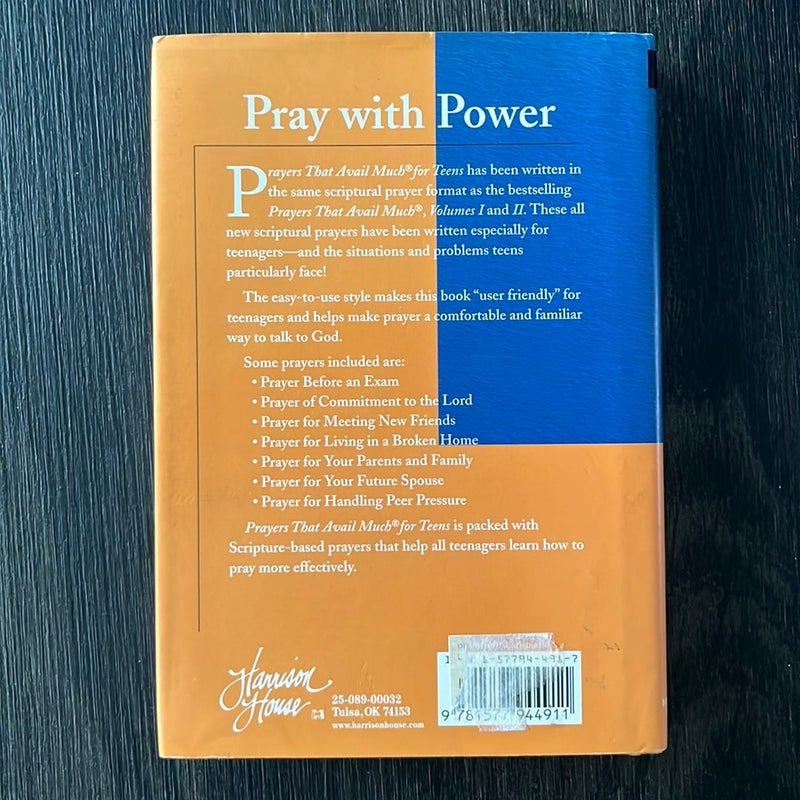 Prayers that avail much for Teens