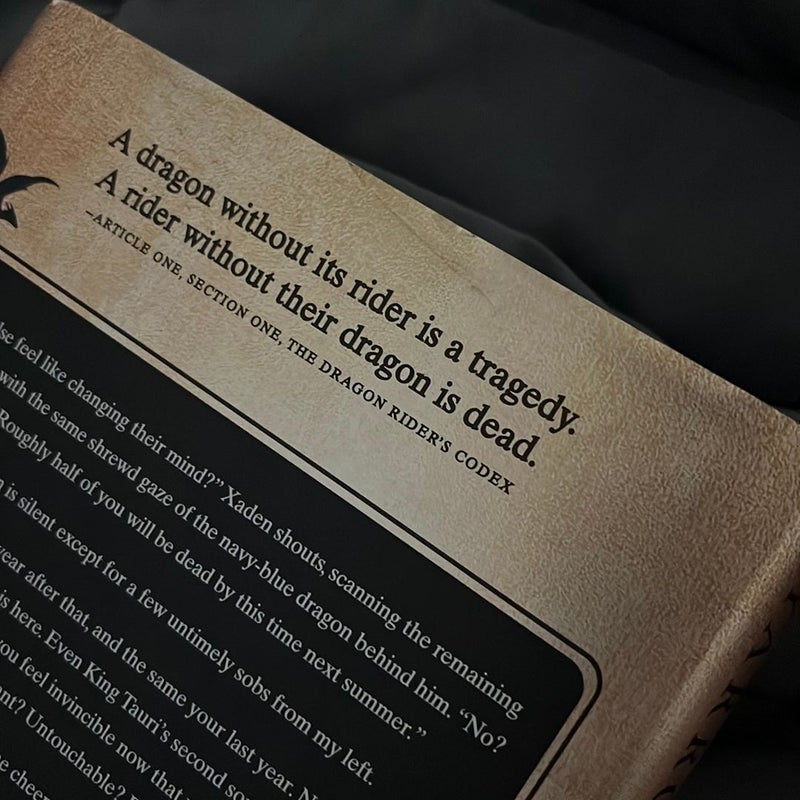 Fourth Wing 3 book bundle