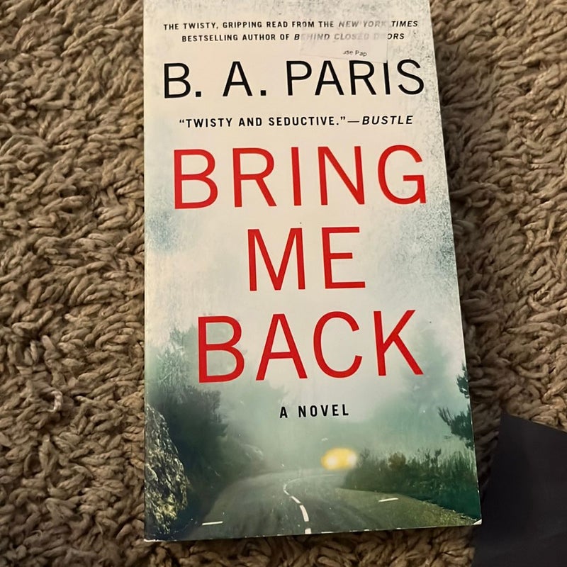 Bring Me Back