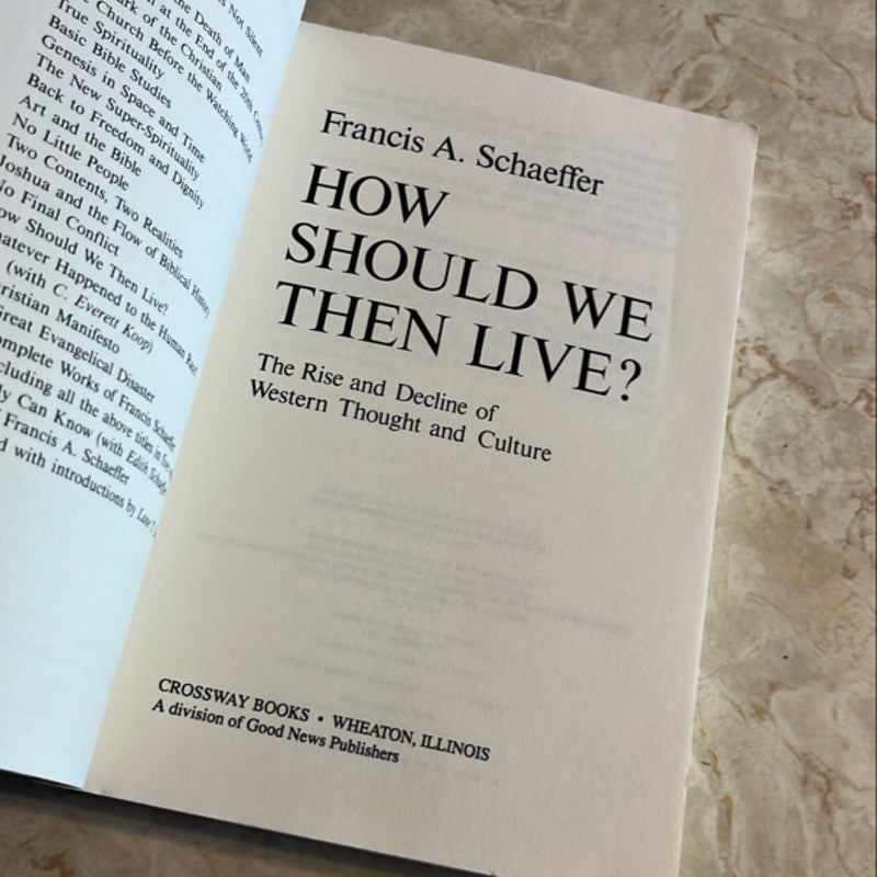 How Should We Then Live?