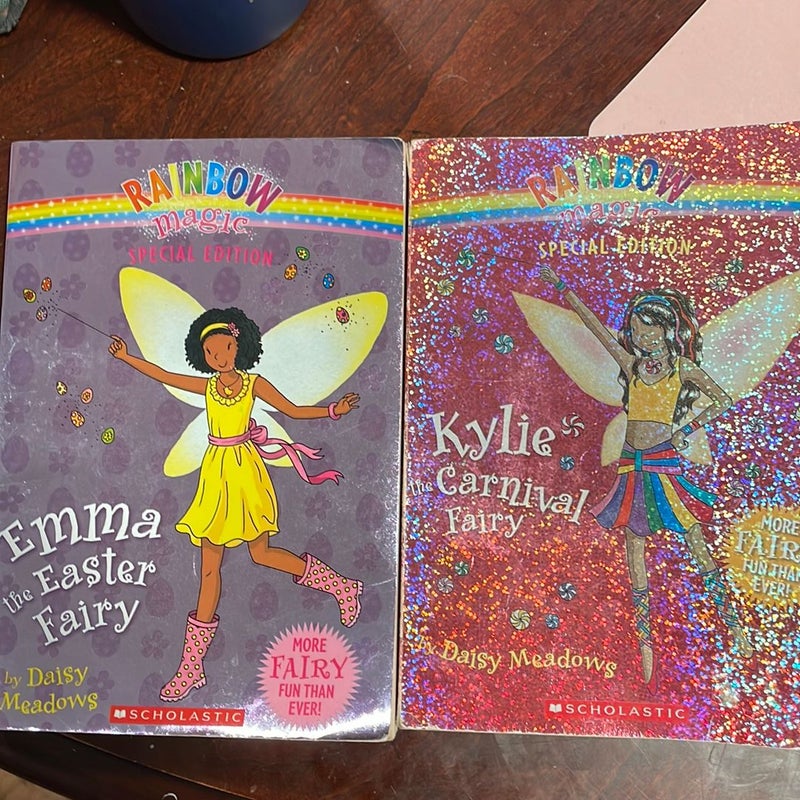 Emma the Easter Fairy and Kylie the Carnival Fairy