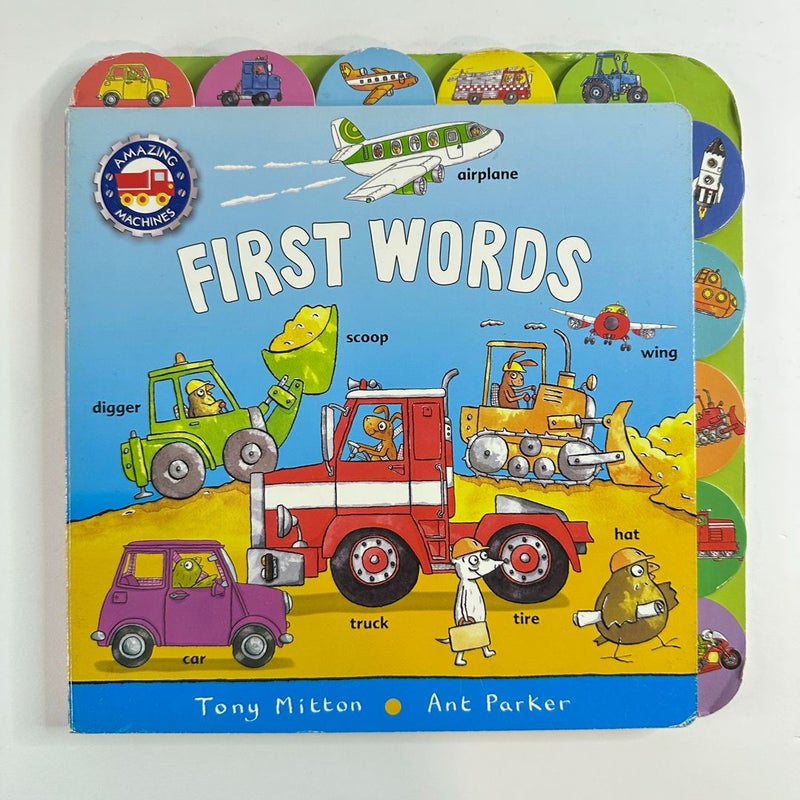 Amazing Machines First Words