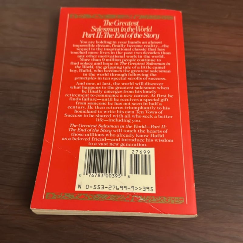 The Greatest Salesman in the World, Part II