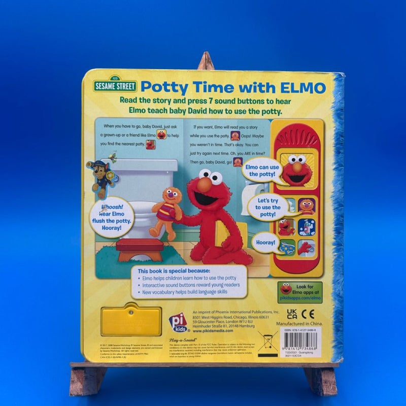 Potty time with Elmo 