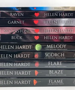 Helen Hardt Steel Brothers Saga Books and Gems of Wolfe Island Book Lot of 10